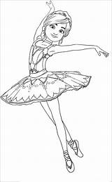Ballerina Coloring Barbie Pages Ballet Printable Adults Girl Dance Dancing Sheets Color Colouring Print Nutcracker Getcolorings Getdrawings Cute Princess Angelina sketch template