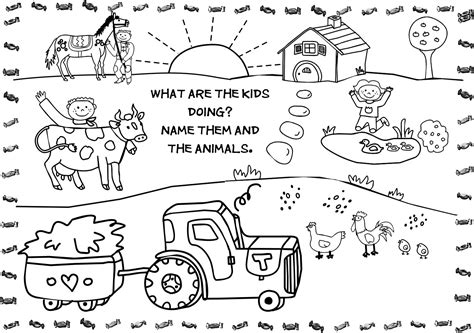 macdonald farm coloring pages thebooks