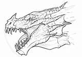 Skyrim Coloring Dragon Pages Drawing Deviantart Dragons Drawings Easy Colouring Symbol Cool Logo Designlooter Sketches 41kb 635px Choose Board Template sketch template