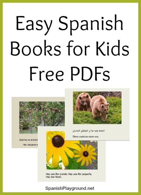 easy spanish books   kids spanish playground