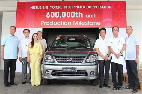 mitsubishi motors philippines celebrated   unit production