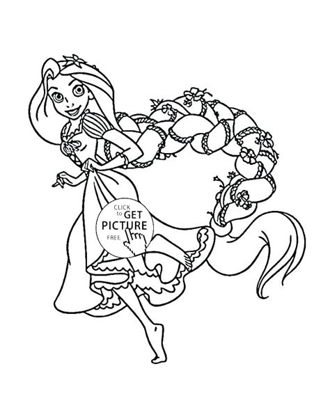 coloring rapunzel rapunzel wedding ceremony coloring potatoes