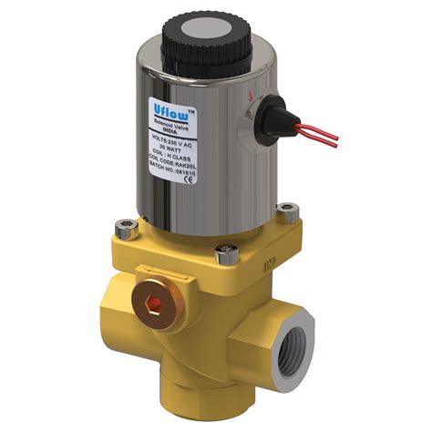 gas solenoid valve uflow automation india uflow solenoid valve