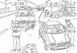 Verkehrserziehung Polizei sketch template