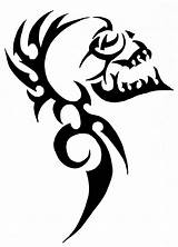Tribal Skull Drawings Tattoo Tattoos Designs Skulls Drawing Stencil Cool Dragon Stencils Awesome Wolf Arm Choose Board Visit Tatoo Celtic sketch template