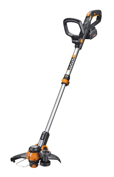 worx wg   cordless string trimmer  command feed shop