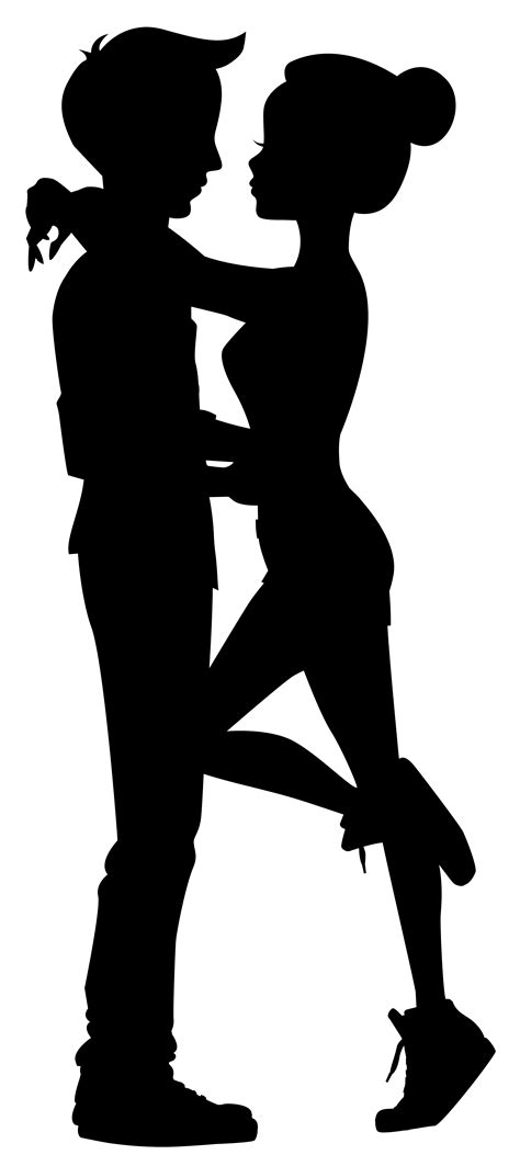cute couple silhouettes clip art image gallery yopriceville high