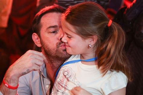 danny dyer calls his seven year old daughter a grass and says he s not