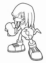 Sonic Knuckles Echidna Colorare Hedgehog Nudillos Pugni Equidna Kirby Spinosi Suoi Thorny Fists Colouring Sonriendo Coloradisegni Coloringonly Smiling Dibujar Knuckle sketch template