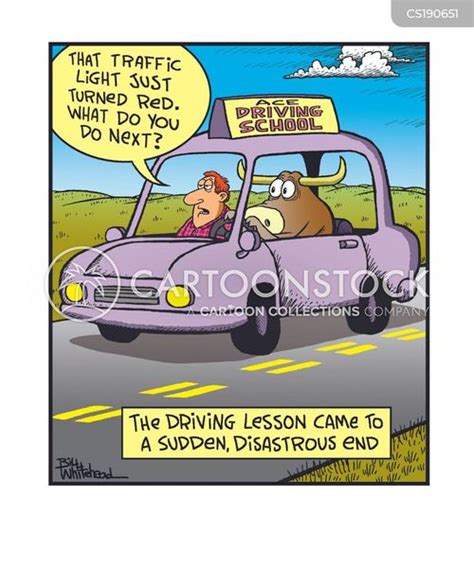 driving teachers cartoons  comics funny pictures  cartoonstock