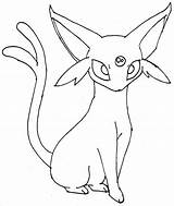 Espeon Coloring Pokemon Pages Umbreon Eevee Printable Drawings Colouring Drawing Sheets Evolutions Kawaii Getcolorings Print Color Popular Getdrawings Visit Template sketch template
