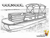 Boat Coloring Pontoon Pages Boats Vector Ship Sketch Rugged Clipart Yacht Print Getdrawings Paintingvalley Coloringhome sketch template