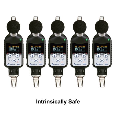 svantek sv  noise dosimeter  pack deluxe kit  calibrator intrinsically safe zefon
