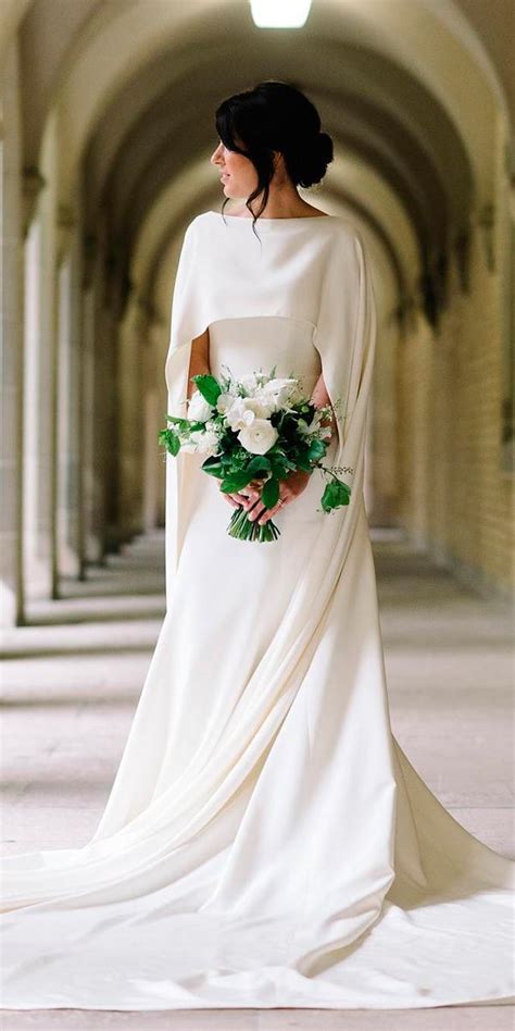 24 Awesome Simple Wedding Dresses For Cute Brides