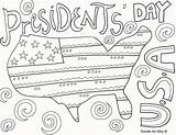 Presidents Coloring Pages President George Abraham Lincoln Washington Learn Print Alley Doodle Usa Popular sketch template