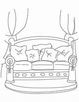 Sofa Couch Coloring Pages Template sketch template