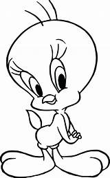 Tweety Bird Coloring Pages Looney Tunes Drawing Funny Face Getdrawings Color Gangsta Printable Mouse Mickey Cartoons Colorings Baby Getcolorings Clipartmag sketch template