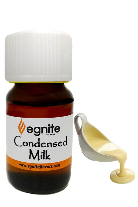 concentrated condensed milk flavor