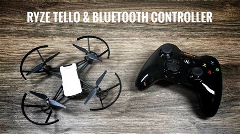 bluetooth controller  ryze tello drone youtube