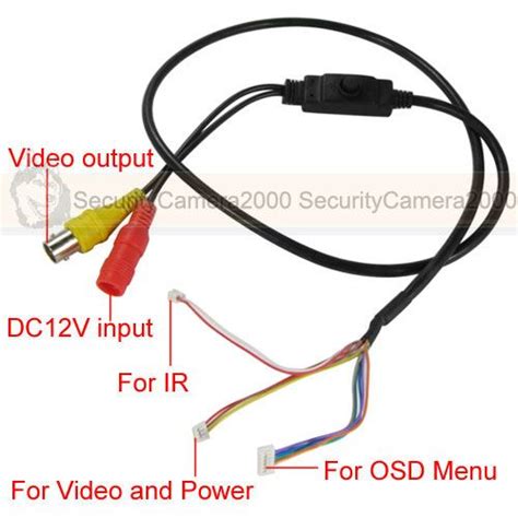 home security camera wiring