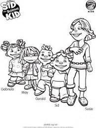 sid  science kid coloring pages google search coloring pages