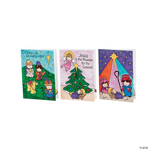 color   religious christmas cards