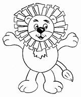 Lion Puppet Pdf Anansi Spider Colouring Paper Coloring Kids Craft Sheet Printable Finger Puppets Preschool Crafts Templates Leo Stories sketch template