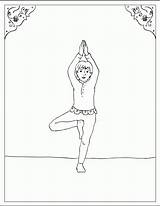 Yoga Coloring Pages Kids Poses Pose Tree Storytime Printable Asana Color Vrksasana Popular Getcolorings Books Coloringhome sketch template