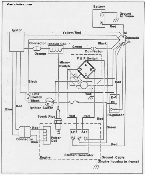 gas engine parts diagram