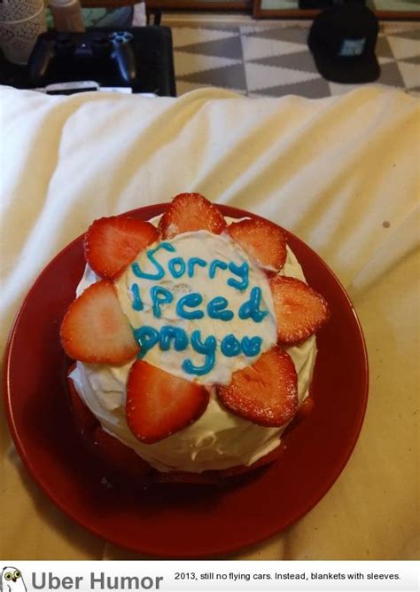 gf made me this cake after we had pretty intense sex funny pictures