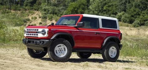 throwback rides ford bronco heritage editions honor   og