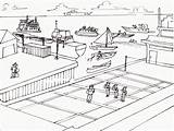 Pelabuhan Sekolah Sekitar Kawasan Goh Teng Moh sketch template