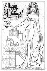 Keene Katy Coloring Ebay John Lucas Paper Christmas Dolls Pages Adult Books Holidays Happy Flickr Sheets источник Colouring Comic Book sketch template