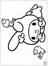 Melody Coloring Pages Kitty Hello 塗り絵 Sanrio Library 無料 Kuromi Dinokids Printable Colouring Preschool Clip Characters りえ Sheets Popular B5 sketch template