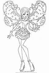 Winx Cosmix Tecna Stampare sketch template