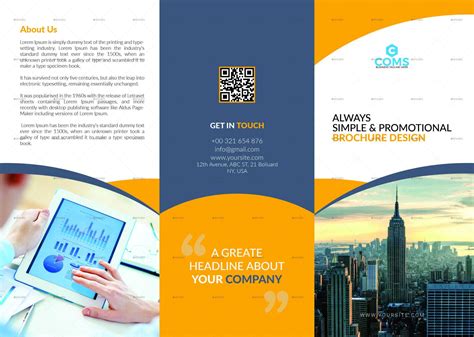 premium  business brochure templates psd  intended