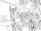 Prophet Coloring Obadiah Pages Micah Repent Printable Israelites Exhorts Jonah Prophets Color Vine sketch template