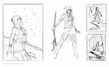 Dragon Age Coloring Origins Designlooter Morrigan Step 7kb 629px 1024 sketch template