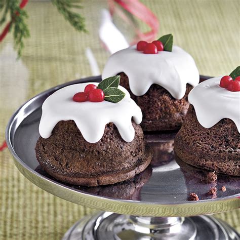 snowy chocolate baby cakes recipe myrecipes