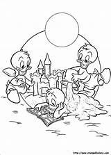 Donald Coloring Duck Pages Da Colorare Disney Disegni Quo Qua Qui Kleurplaten Book Tekeningen Di Bambinievacanze Mouse Guarda Mickey Info sketch template