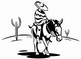 Mexican Cowboy Donkey Coloring Pages Ride Sunset Colorluna Color sketch template