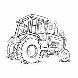 Tractor Deere Kleurplaat Traktor Trecker Tractors Malvorlagen Trekker Kleurplaten Q4 sketch template