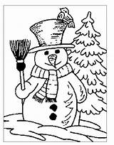 Coloring Winter Pages Holiday Colouring Clipart Printable Children Color Kids Sheets Cliparts Activities Seasons Snowman Fun Part Popular Print Develop sketch template