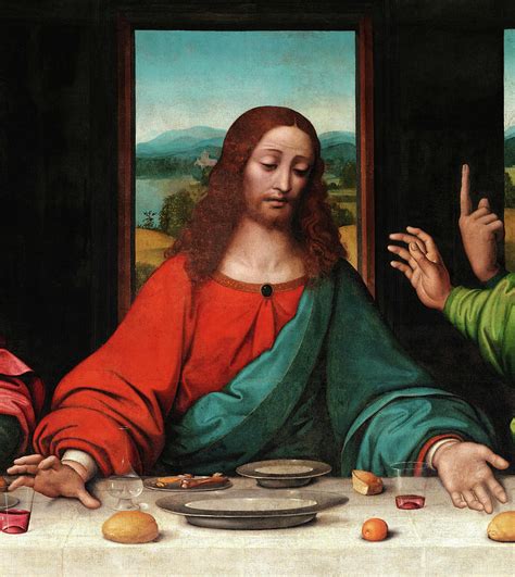 Jesus Christ The Last Supper 1515 Painting By