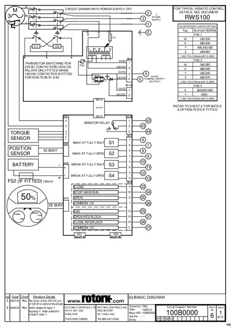 rotork wiring diagram iq wiring diagram  schematic