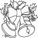 Mistletoe Coloring Pages Christmas Getcolorings Color sketch template