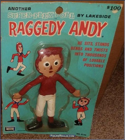 Raggedy Andy Raggedy Ann And Andy Super Flex Lakeside Toys Action