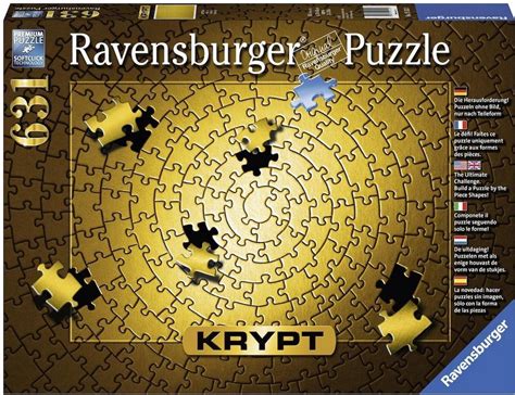 ravensburger puzzle krypt gold  puzzleteile   germany