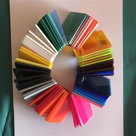colored acrylic mm thick plastic sheet pmma plastic material panel
