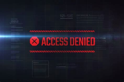 dont  permission  access   server